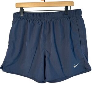 Nike Challenger Dri-Fit Brief-Lined Running Shorts Blue Mens Medium‎ DV9363-451
